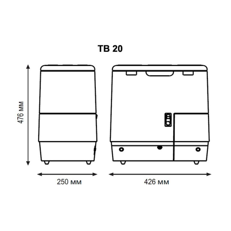 Компрессорный автохолодильник Indel B TB20