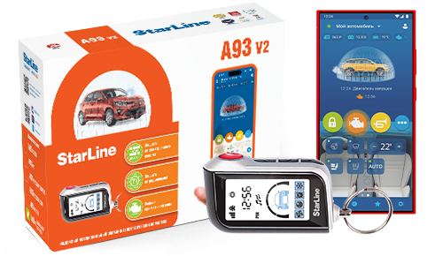 StarLine A93 V2 2CAN+2LIN LTE ECO