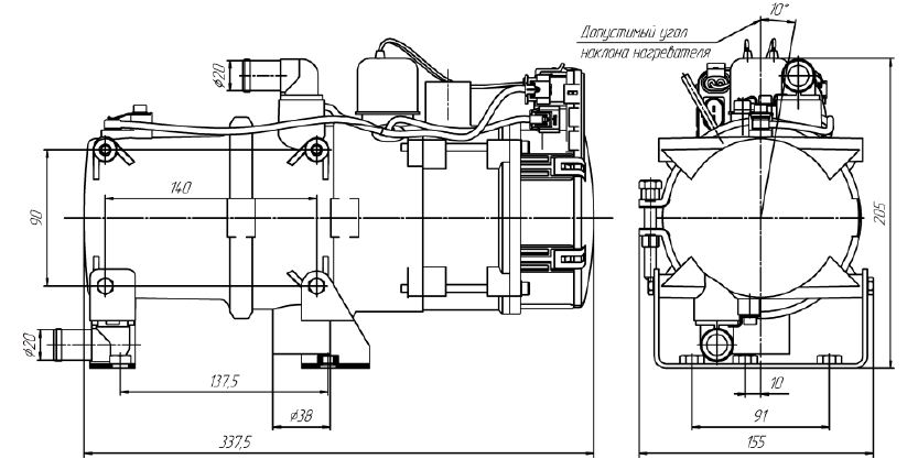 БИНАР-10D (дизель) 12В