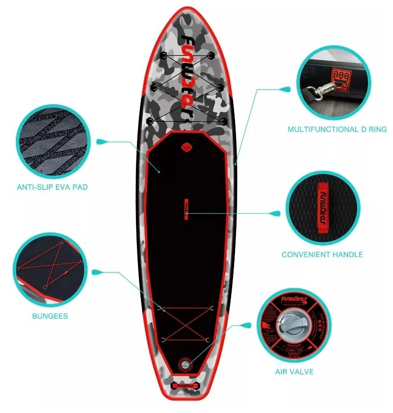 SUP-доска FunWater Honor Red 108