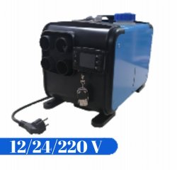 Переносной автономный отопитель WÖLFen дизель 12/24/220В (сухой фен) с пультом ДУ