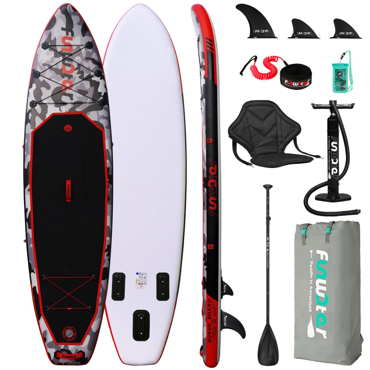 SUP-доска FunWater Honor Red 108