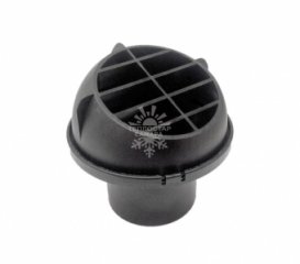 Решетка (жалюзи поворотные, дефлектор) Ф 60 мм