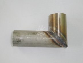 Патрубок угловой