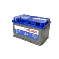 Аккумулятор автомобильный АКОМ 6СТ-74 VELIRUS LB-ЕВРО EN 700 (низк.форм)
