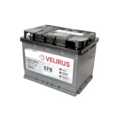 Аккумулятор автомобильный АКОМ 6СТ-60 VELIRUS+EFB ЕВРО EN600