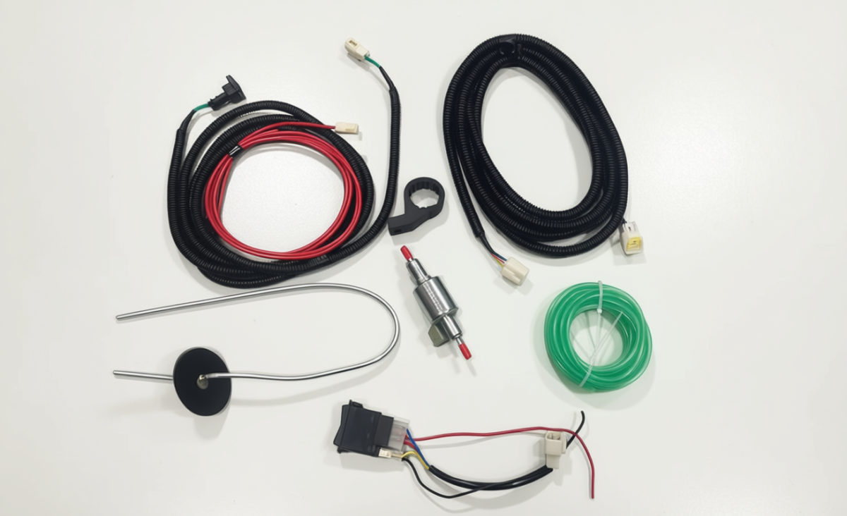 Предпусковой подогреватель двигателя YJH-Q12AL/2 (дизель), 24 В, 12 кВт